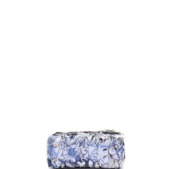 Christian Dior My ABCDior Lady Dior Bag Embroidered Printed Leather - Picture 4 of 7